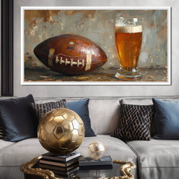 Gridiron Cheers to Victory - NicheCanvas