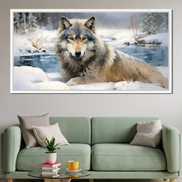 Winters Majestic Guardian - NicheCanvas