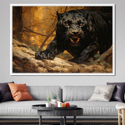 Forest Panther - NicheCanvas