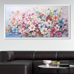 Serene Pastoral Petal Harmony - NicheCanvas