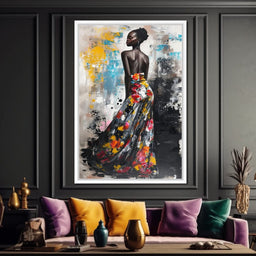 Urban Elegance Amidst Ruins - NicheCanvas