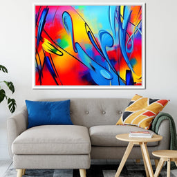 Colorful Contemporary Art 030 - Johanjjf - NicheCanvas