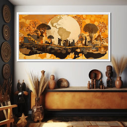 African Landscape - Sakeem Gibbs - NicheCanvas