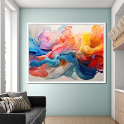 Blossom Swirl in Liquid Rose - NicheCanvas
