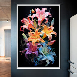 Dazzling Colors in Bloom - NicheCanvas