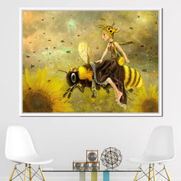 Queen Bee - Rosa Perry - NicheCanvas