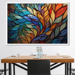 Mosaic Serenity Shadows - NicheCanvas