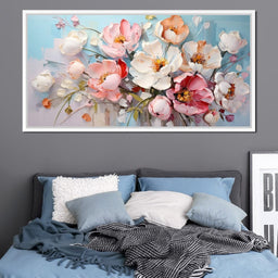 Blossoms of Serenity Breeze - NicheCanvas