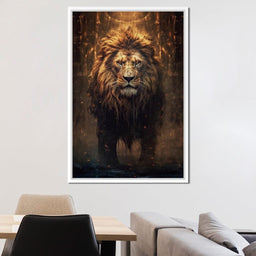 Lion of the Lord's Throne - NicheCanvas