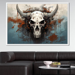 Eternal Symmetry of the Buffalo - Raven Blackwood - NicheCanvas