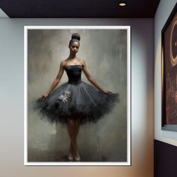 Lovely Ballerina - NicheCanvas