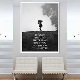 Carry The Load Wisely - ABConcepts - NicheCanvas