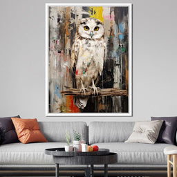 Owls Mystic Gaze - NicheCanvas