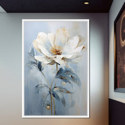 Azure Serenity Blossom - NicheCanvas