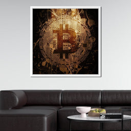 Crypto Art Bitcoin 08 - Cameron Gray - NicheCanvas