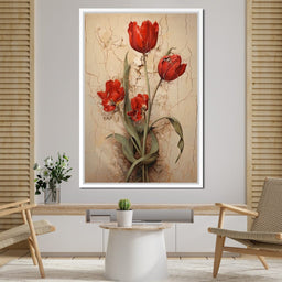 Tulips Resilience Dance - NicheCanvas