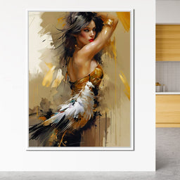 Female Portrait 068 - Johanjjf - NicheCanvas