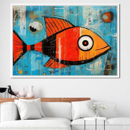 Red Fish - NicheCanvas