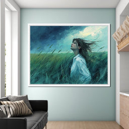 Zephyr's Embrace in Verdure - NicheCanvas