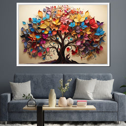 Four Seasons of the Tree of Life - NicheCanvas