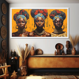 The Three Sisters - Sakeem Gibbs - NicheCanvas