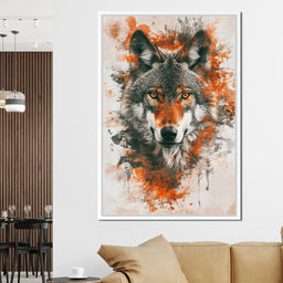 Wolf Gaze - NicheCanvas