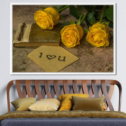 Yellow Roses - NicheCanvas