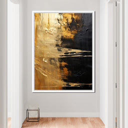 Tranquil Gold Glow - NicheCanvas