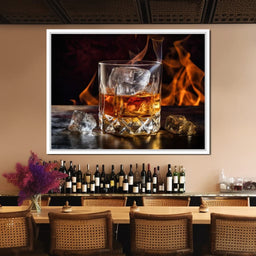 The Whiskey Enigma on Canvas - NicheCanvas