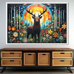 Enchanted Forest Sentinel - NicheCanvas