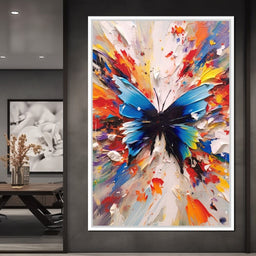 Chromatic Butterfly Euphoria - NicheCanvas