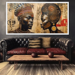 African Portrait Zithembe - Sakeem Gibbs - NicheCanvas