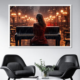 Piano Songbird - NicheCanvas
