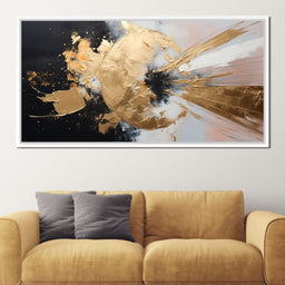 Auroral Brushstrokes Cascade - NicheCanvas