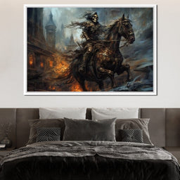 Skeleton Knight - Raven Blackwood - NicheCanvas