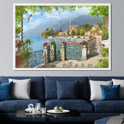 Italian Promenade - NicheCanvas