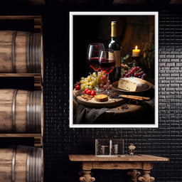 Wine Cheese Banquet - NicheCanvas