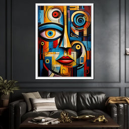 Cubist Reflections - NicheCanvas