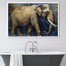 Gilded Elephant - NicheCanvas