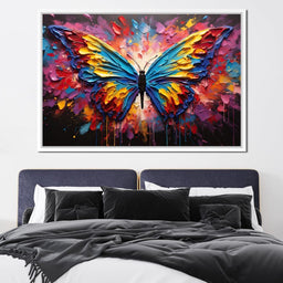 Vibrant Metamorphosis Burst - NicheCanvas