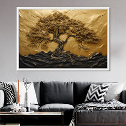 Golden Tree of Life - NicheCanvas