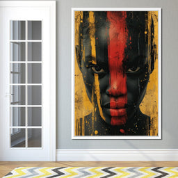 Golden Noir Revelation - NicheCanvas