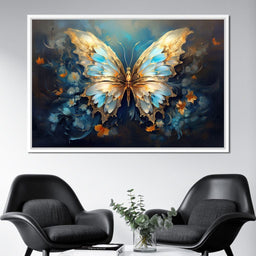 Ethereal Monarch's Flight - Cole Williams - NicheCanvas