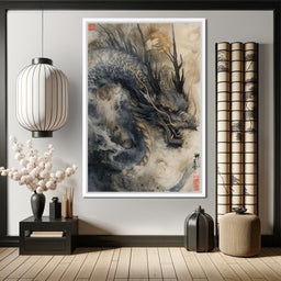 Mystic Dragon Tempest - NicheCanvas