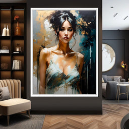 Female Portrait 0012 - Vizahn Burger - NicheCanvas