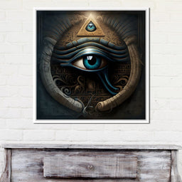 Eye Of Horus - TooplesArt - NicheCanvas