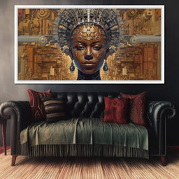 African Portrait Jama - Sakeem Gibbs - NicheCanvas