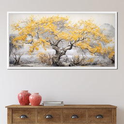 Golden Leafy Legends - NicheCanvas