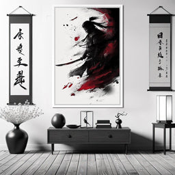 Samurai Chaos - NicheCanvas