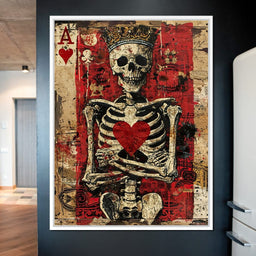 Romantic Skeleton 2 - NicheCanvas